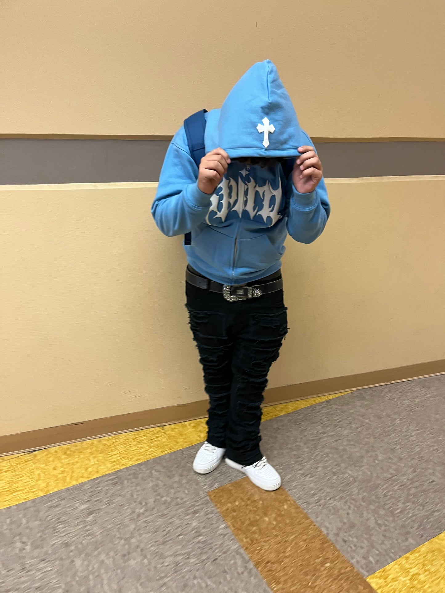 BLUE SPIRIT ZIP-UP